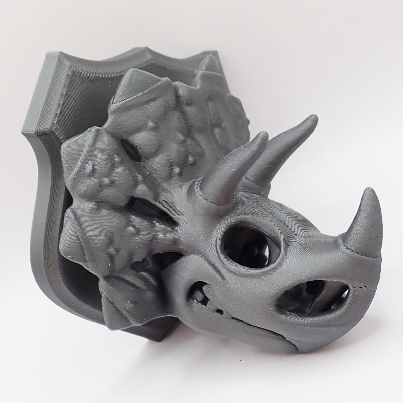 Dekorace na zeď Triceratops