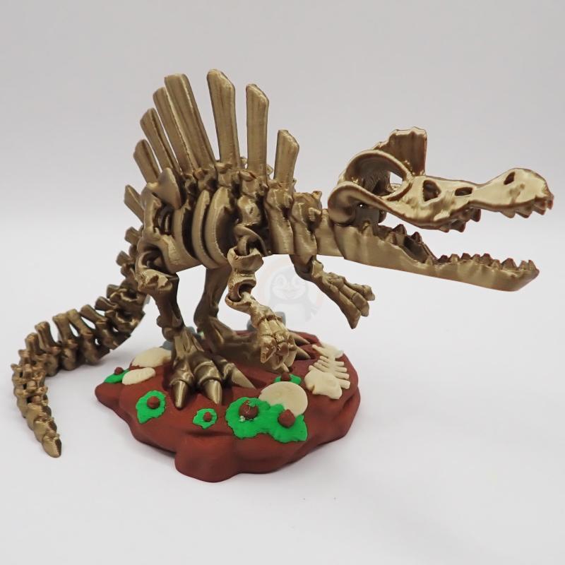 Stojan ke kostře Spinosaura