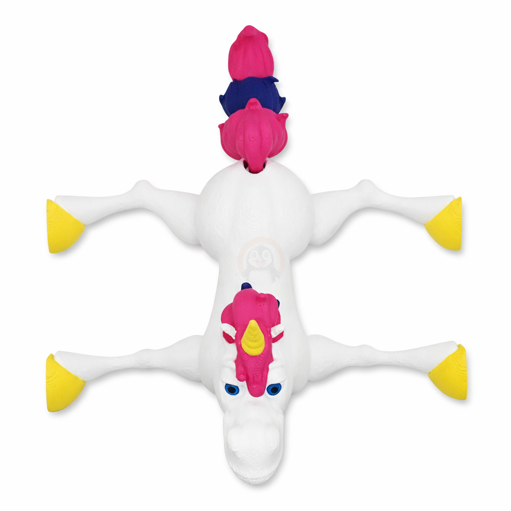 Jednorožec - Kreativní 3D Omalovánka