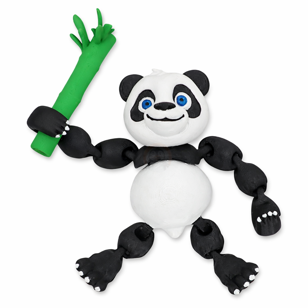 Panda - Kreativní 3D Omalovánka