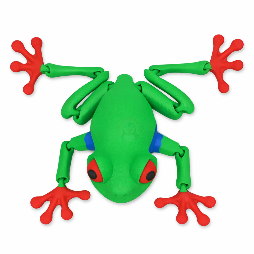 Žabka - Kreativní 3D Omalovánka