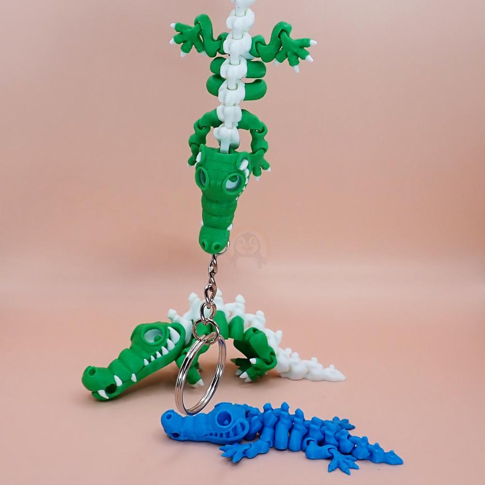 Přívěsek na klíče Krokodýl