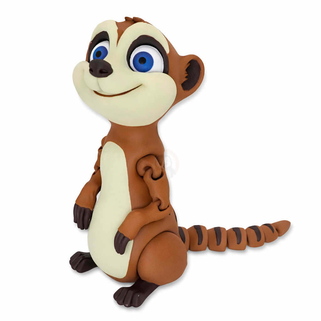 Surikata - Kreativní 3D Omalovánka