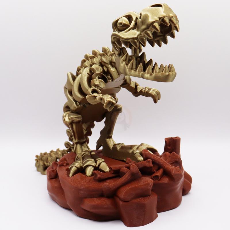 Stojan ke kostře Tyrannosaura